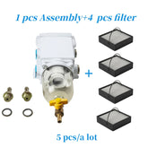 Fuel Filter Assembly 300FG 300FH Fuel Water Separator Filter SWK-2000-5 With 00530 Diesel Filter Replacement filter