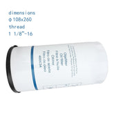Oil Filter 466634 466634-3 w11 102/36 For Volvo MANN Construction Machinery Truck Passenger Car