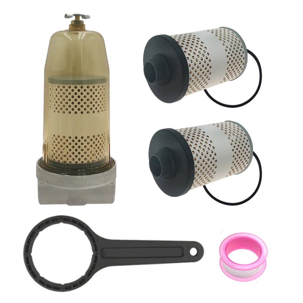 B10-AL 496 Fuel Tank Filter Assembly for Gasoline and Diesel Water Separator 30 Micron Max 25gpm 150psi with PF10 Filter - product image 7