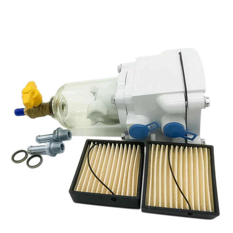 Diesel engine300FG SEPAR SWK2000-5 FUEL WATER SEPARATOR ASSEMBLY+ 2PCS FILTER ELEMENT