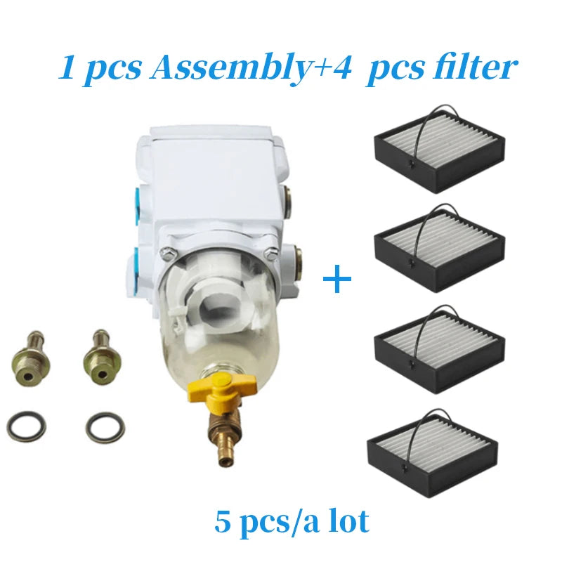 Fuel Filter Assembly 300FG 300FH Fuel Water Separator Filter SWK-2000-5 With 00530 Diesel Filter Replacement filter