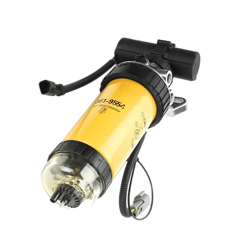 Fuel Filter Assembly With Electronic Pump 361-9554 Diesel Engine Fuel Water Separator 3615994 For CAT JCB - product image 3